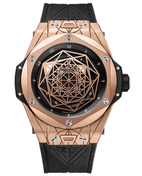 hublot big bang sang bleu king gold replica|hublot dna.